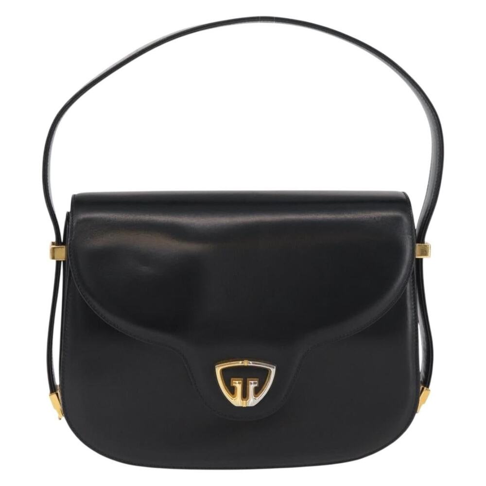 Gucci Leather Handbag Black